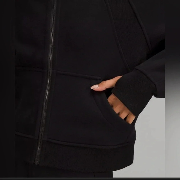 ! Lululemon Scuba Oversized Full Zip in Black XS/S - Picture 4 of 10
